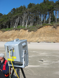 D. Wellman Surveying Bluff and Highway Failure