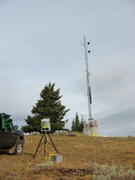 D. Wellman Surveying TV Tower